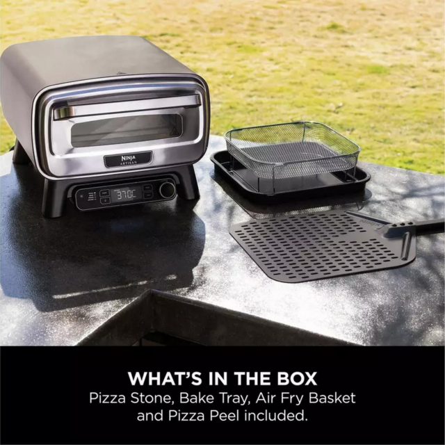 Ninja MO203UK Outdoor Pizza & Air Fry Oven Grey