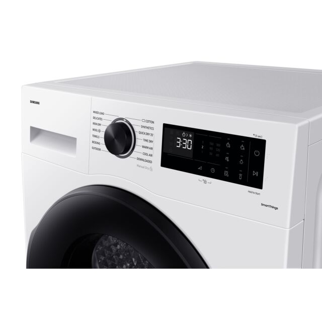 Samsung DV90CGC0A0AEEU 9kg Heat Pump Tumble Dryer - White