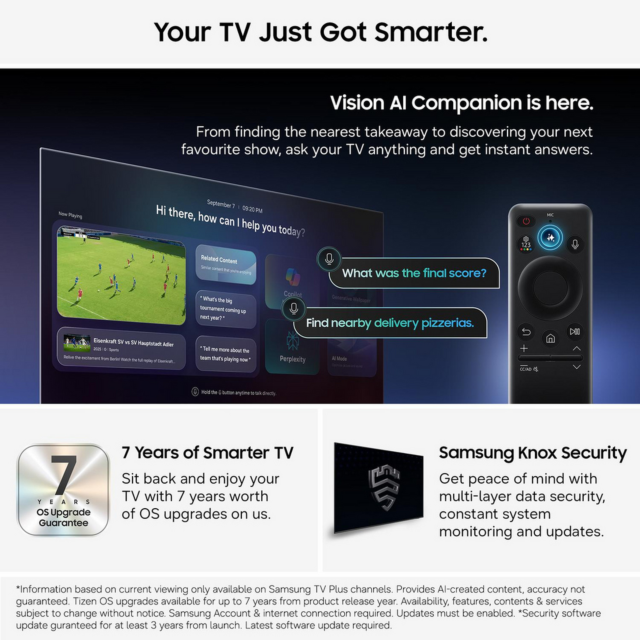 Samsung MRE100R85HUXXU 100inch 4K Micro RGB Vision Smart TV
