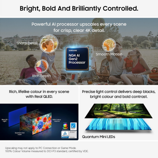 Samsung QE100QN80HUXXU 100inch Neo QLED Smart TV