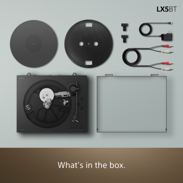 Sony PSLX5BT.CEK Bluetooth Turntable with Auto Playback