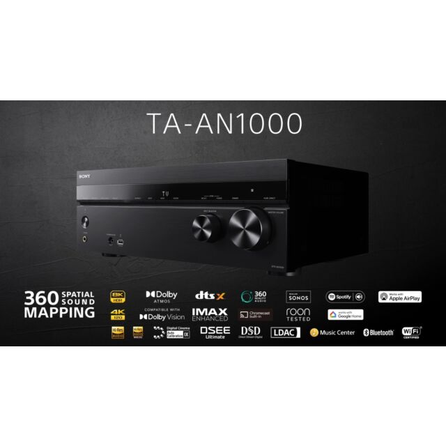 Sony TAAN1000_CEK AV Amplifier - Black