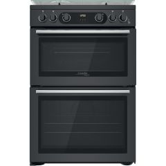 Hotpoint CD67G0C2CA/UK Freestanding 60Cm Double Cooker