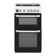 Hotpoint HD5G00CCW 50cm Double Gas Cooker with Lid - White