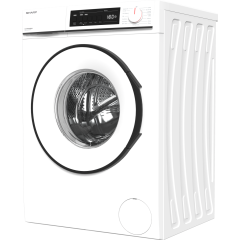 Sharp ES_NFB814BWNA 8kg 1400 Spin Washing Machine - White