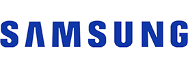 Samsung logo.